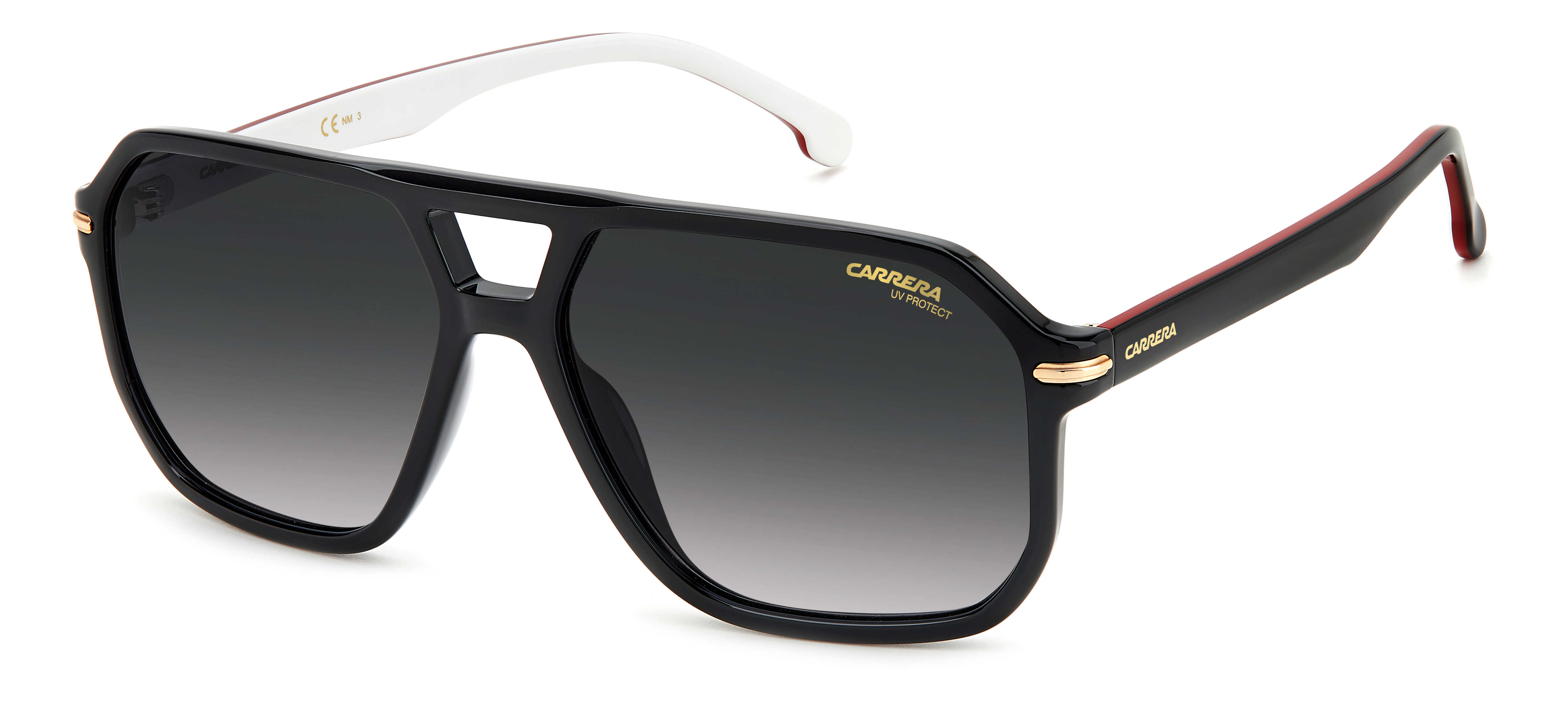CARRERA-302/S M4P*9O STRIPED BLACK(DARK GREY SHADED 59*15, Negro, hi-res image number 0